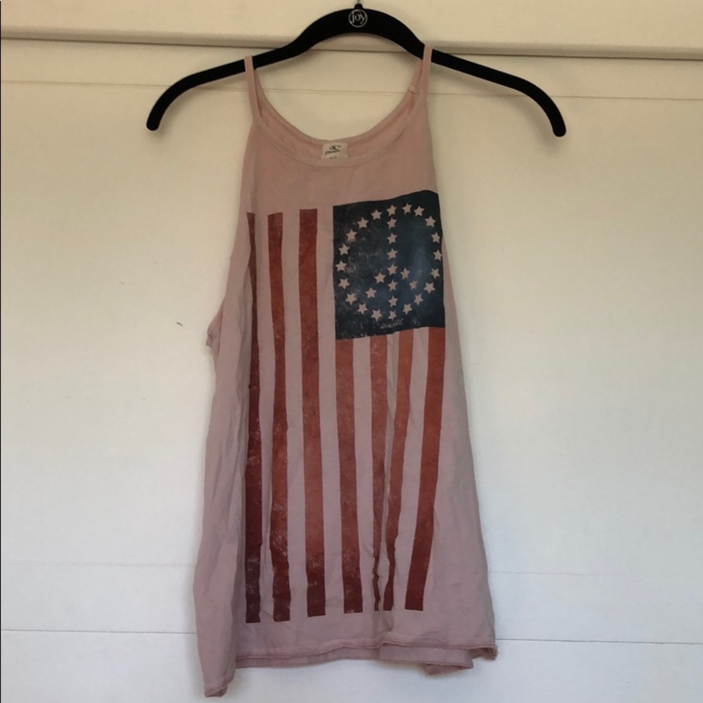 American Flag tank